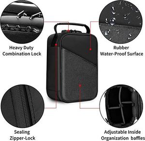 Muestra Gratis, Estuche Organizador de Gran Capacidad a Prueba de Olores con Forro de Carbón Activado, Bolsa a Prueba de Olores - Product Image 2