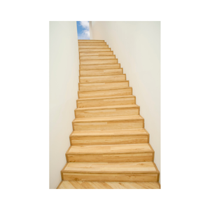 บันไดไม้หรูหราเหนือกาลเวลาสำหรับใช้ในอาคารสไตล์โมเดิร์นสำหรับวิลล่าอพาร์ทเม้นท์บ้านความทนทานห้องนั่งเล่นที่สวยงาม - Product Image 1