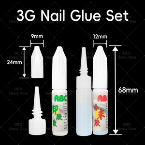 Mạnh Mẽ Móng Tay Keo 3G Gel Bộ Cyanoacrylate Siêu Giữ Công Thức Với Nhanh Chóng Liên Kết Dễ Dàng Loại Bỏ Đèn UV Miễn Phí Cho Salon Và Sử Dụng Nhà - Product Image 5
