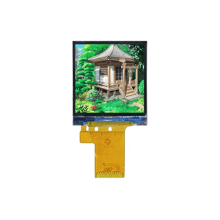 Ukuran kecil 1.44 inci 128*128 4 kawat SPI Square TFT LCD layar modul 1.4 inci 13 Pin layar LCD NV3023A menyesuaikan LCD Panel sentuh