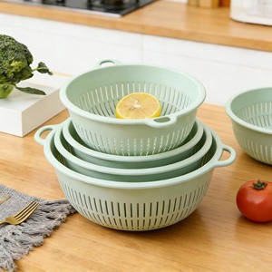 Escorredor de Legumes e Cesto de Cozinha, Ferramenta de Armazenamento, Cesto de Drenagem de <span class=keywords><strong>Silicone</strong></span> para Lavagem de Frutas e Legumes - Product Image 6