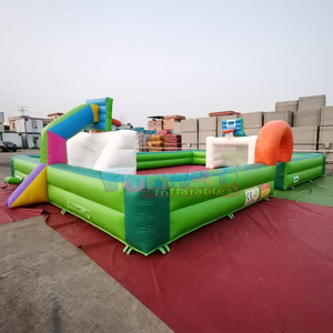 Terrain de sport gonflable commercial multi-activités pour le football et le basketball - Product Image 2