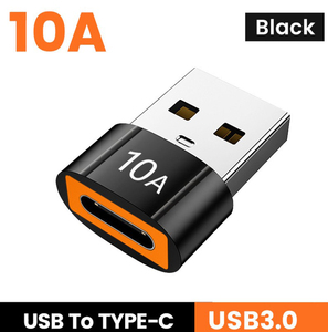10A aleación de aluminio tipo C OTG conector tipo C hembra a <span class=keywords><strong>USB</strong></span> A macho OTG convertidor de adaptador de carga de datos - Product Image 4