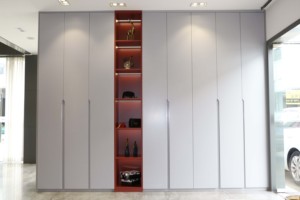 Armario de madera maciza para dormitorio, armario moderno de estilo antiguo con mecanismo de puerta deslizante para armarios <span class=keywords><strong>juveniles</strong></span>, muebles de sala de estar - Product Image 2