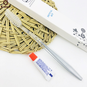 Kit dentaire jetable de luxe utilisé dans les hôtels Brosse <span class=keywords><strong>à</strong></span> <span class=keywords><strong>dents</strong></span> et dentifrice - Product Image 2