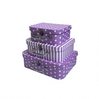 Boîte cadeau de mariage style pastoral en forme de cœur, boîte cadeau fleur éternelle, boîte à fleurs fraîches laminées, boîte rétro européenne à poignée
