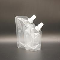 100ML 200ML Pochette à bec debout personnalisée pour pochette de liquide cosmétique avec pochettes à bec recyclables