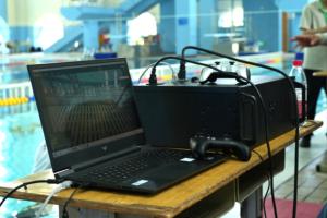 BlueROV 100M Robot <span class=keywords><strong>submarino</strong></span> <span class=keywords><strong>Vehículo</strong></span> aéreo <span class=keywords><strong>no</strong></span> <span class=keywords><strong>tripulado</strong></span> multifuncional con control remoto y motor sin escobillas Azul - Product Image 4