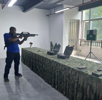 Commercial laser tag équipement laser tag pistolet avec gilet de combat jeu de bataille laser tag set pour enfants adultes