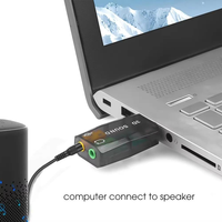 Tarjeta de Sonido Externa USB Justlink, Adaptador de Audio Virtual 3D, Conector para Micrófono y Auriculares de 3.5mm, Plug and Play para PC, Laptop, MacBook, Xbox