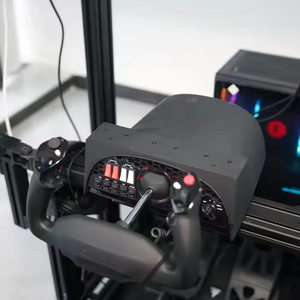 Profession eller Full-Motion-Luftfahrt simulator Cockpit-Sitz in Renn qualität für Flugfahr übungen Sport unterhaltung - Product Image 5