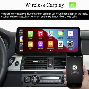 12.3 ''วิทยุติดรถยนต์แอนดรอยด์ Snapdragon 128GB สำหรับ <span class=keywords><strong>BMW</strong></span> 5Series E61 <span class=keywords><strong>E60</strong></span>เครื่องเล่นมัลติมีเดีย CCC CIC Mask Apple CarPlay GPS <span class=keywords><strong>Navi</strong></span> - Product Image 4