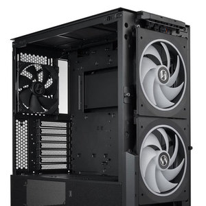 Boîtier d'ordinateur de jeu de taille moyenne <span class=keywords><strong>LianLi</strong></span> Lancool 216 RGB, nouvelle version, panneau latéral en verre, trois ventilateurs, noir/blanc, pour la construction de <span class=keywords><strong>PC</strong></span> - Product Image 5