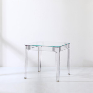 Hiện đại sang trọng nhà máy nhà sản xuất hình chữ nhật Tempered Glass <span class=keywords><strong>Acrylic</strong></span> tiệc tổ chức sự kiện bảng cho đám cưới và Đảng - Product Image 4