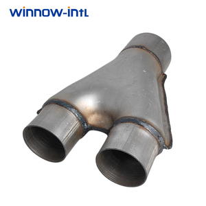 Phụ kiện hệ thống ống xả 3/4 cách x-crossover Ống đóng dấu x-ống y-ống xả Ống kết nối ống cho xe ô tô phổ thông - Product Image 1