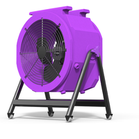Hochleistungs-Industrielle Axialventilatoren Edelstahlflügel Kugellager Rauchabsaugung Wassersanierung OEM/ODM Anpassbar