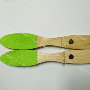 Leaf <b>Cleaning</b> Tongs Wooden Handle Microfiber Head Plant Leaves Cleaner Simple Style 7-12.9in Length Soft <b>Duster</b> - Product Image 3