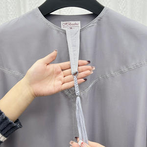 Abaya in Lana per Uomo Mediorientale, Tinta Unita con Tasche, Design Lungo, Esportazione Diretta dalla Fabbrica, Stock all'Ingrosso - Product Image 4