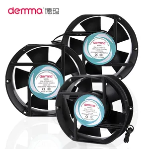 Ventilador de refrigeração axial para armário exterior de telecomunicações 250 mm DC Motor Ec