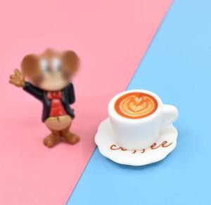 Dijes de Comida al por Mayor, Tazas de Café de Resina, Dijes de <span class=keywords><strong>Crocs</strong></span> de Resina, <span class=keywords><strong>Adornos</strong></span> Miniatura 3D para Manualidades - Product Image 4