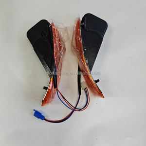 Ensemble de clignotants universels pour motos et tricycles Bajaj - Lampe indicatrice LED 12V ambre/<span class=keywords><strong>blanc</strong></span> - Product Image 5