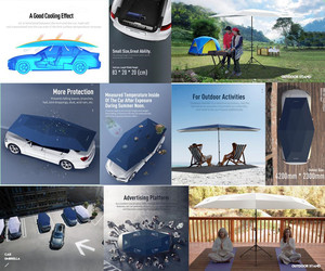 Sombrilla Plegable Automática <span class=keywords><strong>para</strong></span> Automóvil, Protección UV, Cubierta <span class=keywords><strong>para</strong></span> Automóvil, Parasol, Protección UV <span class=keywords><strong>para</strong></span> Automóviles - Product Image 6