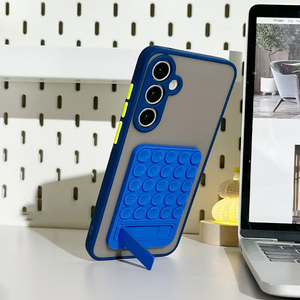 Support de téléphone à ventouse en silicone TPU, support de téléphone pour miroir de douche, pliable, adhésif, accessoire pour smartphones pour selfies et vidéos - Product Image 5