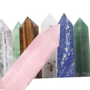 Varita <span class=keywords><strong>de</strong></span> Cristal <span class=keywords><strong>de</strong></span> Cuarzo Transparente Natural <span class=keywords><strong>de</strong></span> Alta Calidad, Torre <span class=keywords><strong>de</strong></span> Piedra Curativa para Moda - Product Image 5