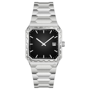 Reloj de Cuarzo Cuadrado para Hombre, Novedad 2025, 35MM, Ultrafino, Acero Inoxidable, Cristal de Zafiro Azul, Resistente al Agua 100M - Product Image 1