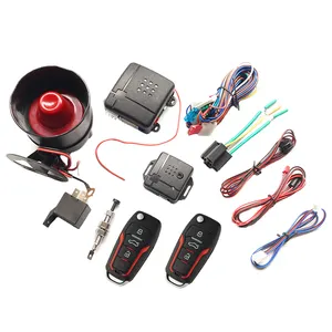 Sistema de alarma de seguridad para coche, control remoto Universal, inalámbrico, antirrobo