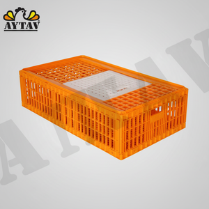 AYTAV Nuevo Gallinero de Transporte con Puertas Laterales Superiores, Material PE, Capacidad para 12-16 Pollos, Resistencia a Temperaturas de -20°C a +80°C, Larga Vida Útil - Product Image 2