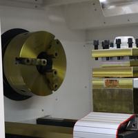 Torno CNC CK6140, Torno de Metal CNC de Bancada Plana Horizontal con Sistema de Control CNC GSK