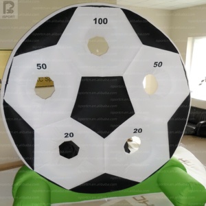 But de football gonflable géant 2m*2m avec logo personnalisé, jeu de tir publicitaire, modèle gonflable pour événements/<span class=keywords><strong>club</strong></span> - Product Image 5
