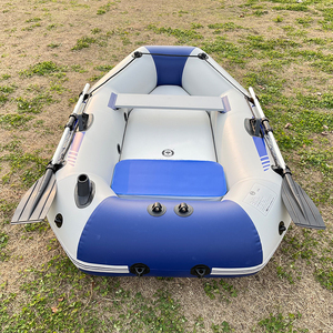 Gommone Gonfiabile Portatile per 2 Persone con Fondo in Materiale Air Mat, 100% Termosaldato Senza Colla, per Pesca e Divertimento - Product Image 4
