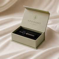 Boîte d'emballage PR en carton rigide texturé élégant de qualité supérieure pour sérum et crème visage, avec couvercle à clapet, doublure en mousse personnalisée, design personnalisé, UV