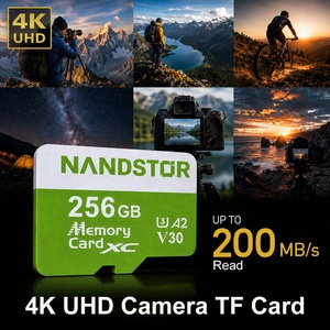 Tarjeta de Memoria Nandstor de Alta Velocidad 4K 8K, <span class=keywords><strong>2TB</strong></span> 1TB 512GB 256GB, Clase 10 V90 A2, Mini SD, Personalizable con Logotipo de Fábrica, Tarjeta TF - Product Image 2