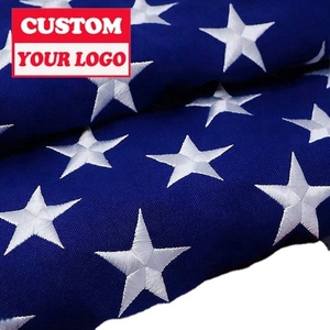 ธงปักลายสองด้านแบบกำหนดเอง ทนทาน คุณภาพสูง สำหรับตกแต่งภายนอกอาคาร ขายส่ง ขนาด 3x5 ฟุต ธงสั่งทำพิเศษสำหรับยานยนต์ - Product Image 6