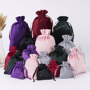 Pochettes en satin à cordon coulissant pour extensions de cheveux, personnalisables, de luxe, pour bijoux, cosmétiques, maquillage, emballage cadeau, anti-poussière – Vente chaude - Product Image 1