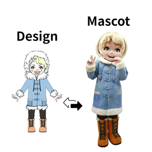 Costume de mascotte animale personnalisé en peluche douce en EVA, unisexe, avec logo personnalisé, design 3D, effet de marche, pour adulte, pour fête - Product Image 2
