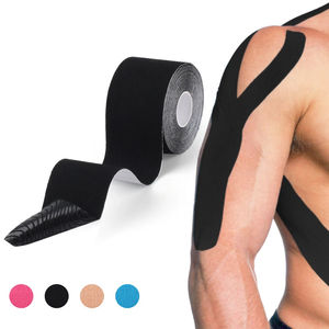 Plester Kinesiologi Klasik Katun Pro-Grade, Penyangga Lembut untuk Olahraga, Aktivitas, & Rehabilitasi Otot - Product Image 2