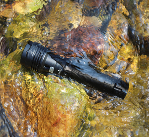 Chuyên Nghiệp Câu Cá P200 Hợp Kim Nhôm Không Thấm Nước Lặn Đèn Pin Siêu Sáng LED 1000 + Lumens IP68 Đánh giá 26650 Pin 500M - Product Image 2