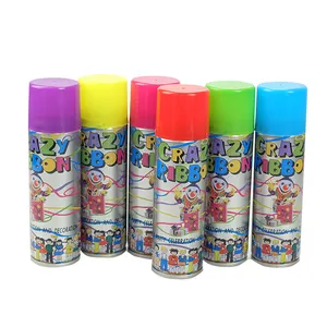 Good Selling Non-flammable Color Party Decoration Crazy Silly String Spray