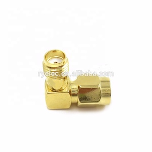 Adaptateur RP-SMA Mâle vers Femelle à Angle Droit 90 Degrés Personnalisable en Usine - Product Image 2