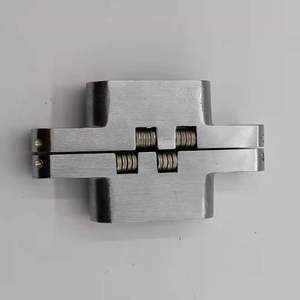 Bisagras de puerta ocultas invisibles ocultas de aleación de zinc <span class=keywords><strong>Bisagra</strong></span> <span class=keywords><strong>oculta</strong></span> <span class=keywords><strong>Soss</strong></span> Cross para puertas al ras - Product Image 5