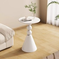 Noir Haute Qualité Moderne Petite Salle À Manger En Métal Chambre Durable Canapé-Lit Côté Table Basse Pour Salon