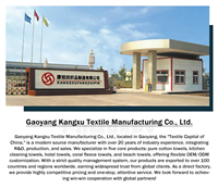Factory-direct Stock White square Towels for Hotels/restaurants Plain Weave Highly Absorbent Disposable Hand Towels; logo