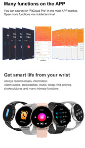 Reloj Inteligente LICHIP L140A Android, Reloj Conectado, <span class=keywords><strong>Smartwatch</strong></span> Dt96 <span class=keywords><strong>Dt</strong></span> 96 E05, Reloj Inteligente Redondo - Product Image 5