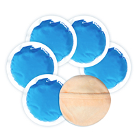 World-Bio Custom Portable Mini Shaped Gel Ice Pack Ecológico Reutilizable Hot Cold Pad para suministros de terapia de rehabilitación del dolor