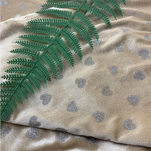 Tùy Chỉnh Mềm Sang Trọng Vải In Nhung Bọc Siêu Mềm Chải Chồn Nhung Cho Đồ Ngủ Sofa Bìa Túi - Product Image 2