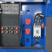 Machine à souder électrique silencieuse 4 postes 1000A 480V CC, machine à souder laser portative, baguettes de soudure, groupe électrogène diesel Weichai